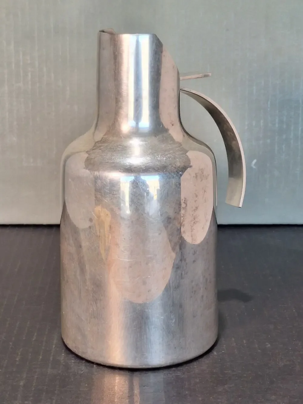Lino Sabattini Oglala Thermal Carafe Pitcher Silver Plate Italy MCM Modernist